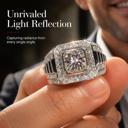 💍Elegant Sparkly Square Halo Ring