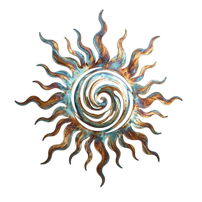 ☀️Metal Sun Silhouette Wall Art Decor
