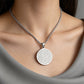 Stainless Steel Arabic Calligraphy Pendant Necklace