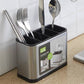 🍴Space-Saving Stainless Steel Kitchen Utensil Holder