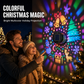 🎄❄️Solar Outdoor Decorative Wall Projection Light – IP65 weatherproof, auto on/off. Projects festive patterns – perfect for Christmas & Halloween! 🏡✨