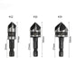 High-Carbon Steel Countersink Drill Bit Set — Precision Drilling for Wood and Metal! ✨