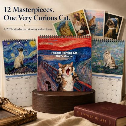 🐱2027 Funny Cat Meme Calendar