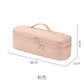 Portable Quilted Travel Storage Bag with Handle for Hair Dryer Curling Iron and Hair Straightener