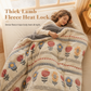 📢 50% OFF!! ⏰ Double-Sided Sherpa Fleece Comforter – Warm & Cozy Winter Quilt with Soft Velvet Feel 🛏️