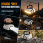 Solar Rechargeable LED Camping Lantern Multifunctional Handheld Work Light