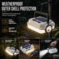 Solar Rechargeable LED Camping Lantern Multifunctional Handheld Work Light