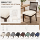 🪑Elastic Dining Chair Seat Cover — Snug-Fit, Stain-Resistant, Stylish