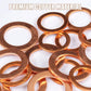 🔧Copper Flat Washer Assortment Kit