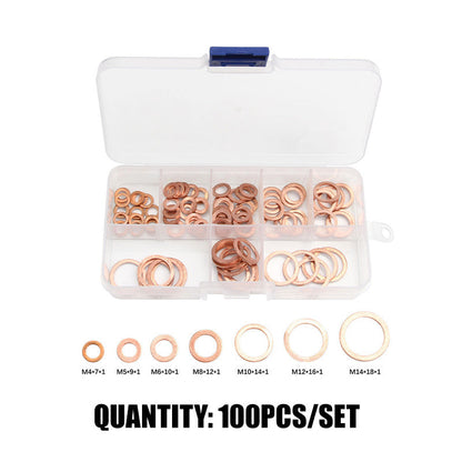 Copper Flat Washer Assortment Kit