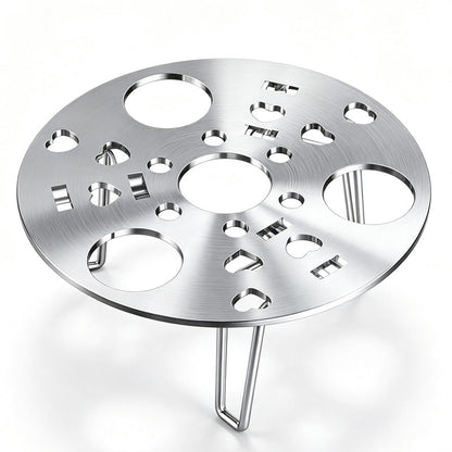 Foldable Stainless Steel Egg Steaming Rack for Pots