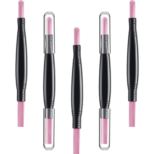 Double-Headed Nail Quartz Nail File Polishing Pen