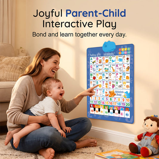 📚Bilingual Talking Alphabet Wall Chart for Toddlers
