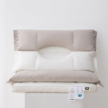 🔥 For a limited time 50% off 💤 Soft and Hard Dual-Zone Neck Support Pillow