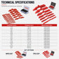 Aluminum Alloy Woodworking Setup Blocks