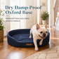 🐾🛏️Detachable Oval Pet Bed – Cozy, Moisture-Proof, Scratch Resistant💤