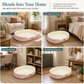 🐾🛏️Detachable Oval Pet Bed – Cozy, Moisture-Proof, Scratch Resistant💤