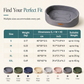🐾🛏️Detachable Oval Pet Bed – Cozy, Moisture-Proof, Scratch Resistant💤
