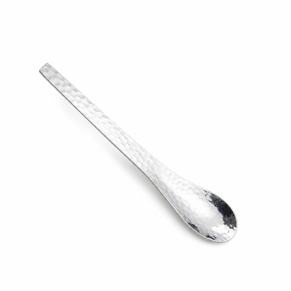 🎁Buy 1 Get 1 Free!🍰Stainless Steel Hammered Dessert Spoon