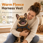 🐕Warm Winter Dog Coat with Reflective Strips and Harness for Small and Medium Dogs