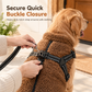 🐕Warm Winter Dog Coat with Reflective Strips and Harness for Small and Medium Dogs
