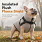 🐕Warm Winter Dog Coat with Reflective Strips and Harness for Small and Medium Dogs
