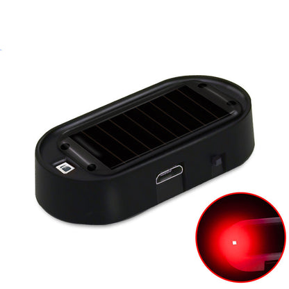 🚗Compact Solar Anti-Theft LED Flashing Lamp