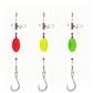 🎣6 Pack Pompano Surf Fishing Rigs with Floats for Flounder Bass Catfish Shark and Bluefish