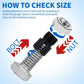 🔧Nut & Bolt Thread Checker Kit for Inspection of Fixed Bolts or Threaded Holes