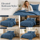 🛏️3-Piece Quilted Comforter Set with Shams
