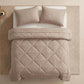 🛏️3-Piece Quilted Comforter Set with Shams