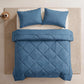 🛏️3-Piece Quilted Comforter Set with Shams