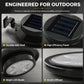 ☀️Outdoor Waterproof Solar LED Gutter Wall Lights