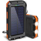 ⚡Portable Solar Power Bank – Solar Powered Charger with Dual LED Flashlights🔋