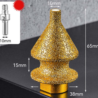 💎 Diamond Chamfering Bit for Grinder – Multi-Function, Brazed Diamond, Universal Fit ✨