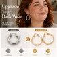 ✨Women's Elegant Twisted Hoop Earrings