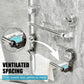🛁Adjustable No-Drill Suction Cup Towel Bar for Bathroom & Kitchen
