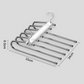 Multi-Layer Space-Saving Pants Hanger