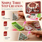 ⏳Time-Limited Special⏰ 24-Day Christmas Countdown Ornament DIY Kit🎄🎅📅