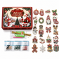 ⏳Time-Limited Special⏰ 24-Day Christmas Countdown Ornament DIY Kit🎄🎅📅