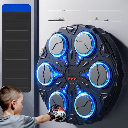 🥊 LIMITED-TIME 50% OFF! ✨ Interactive Smart Music Boxing Machine – Light Game, Beat Sync, Wall Mount