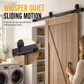 Sliding Barn Door Soft Close Mechanism POM Material Track Buffer Damper Kit with No-Drill Installation