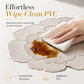 🍽️ LIMITED-TIME 50% OFF! 🌹 Nordic Style Metallic Peony PVC Placemat – Heat Resistant, Non-Slip & Waterproof ✨