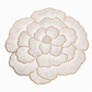 🍽️ LIMITED-TIME 50% OFF! 🌹 Nordic Style Metallic Peony PVC Placemat – Heat Resistant, Non-Slip & Waterproof ✨