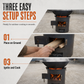 ⛺ 50% OFF! ✨ Heavy-Duty Portable Wood & Charcoal Camping Stove – High-Efficiency Outdoor BBQ & Heating Burner 🪵