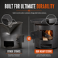 ⛺ 50% OFF! ✨ Heavy-Duty Portable Wood & Charcoal Camping Stove – High-Efficiency Outdoor BBQ & Heating Burner 🪵