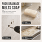 🧼 Vacuum Suction Soap Dish: V-Shaped Drainage, Rustproof Aluminum, No Drilling, Twist-Lock