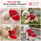 📢📢50% OFF !! ⏰Warm Pet Sweater with Leash Ring – “Love Dad & Mum” Design, Keep Your Pup Cosy & Stylish on Winter Walks ❄️