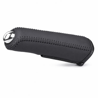 🚗 LIMITED-TIME 50% OFF! ✋ Universal Car Handbrake Protective Cover Sleeve – PU Leather, Anti-Slip, Interior Upgrade ✨