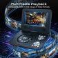 ✨ 7.8 Inch Portable DVD/EVD Player — Swivel Screen & Game Function 🎮